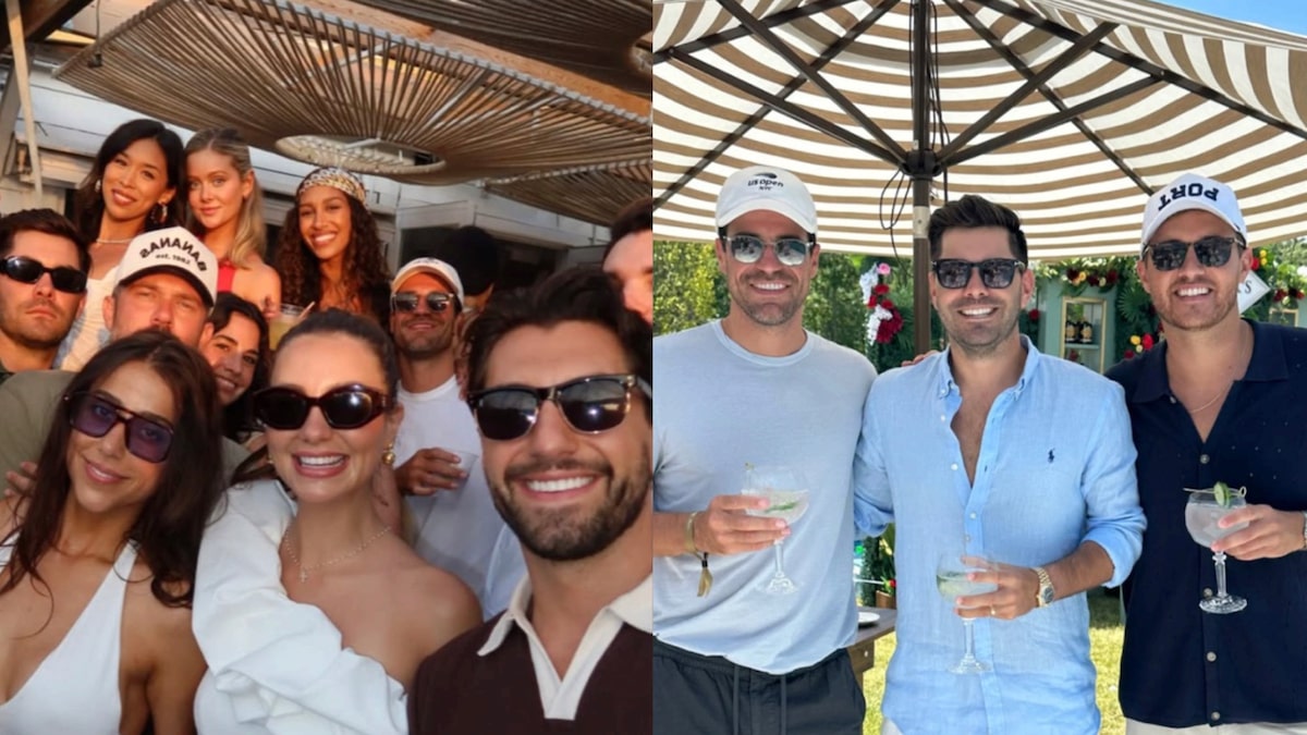 Dale Moss, Hannah Godwin, Joe Amabile & More Bachelor Nation Stars Reunite  in the Hamptons