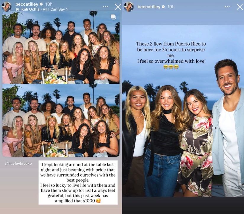 JoJo Fletcher Surprises Best Friend Becca Tilley for Her Engagement Party —  See the Pics!