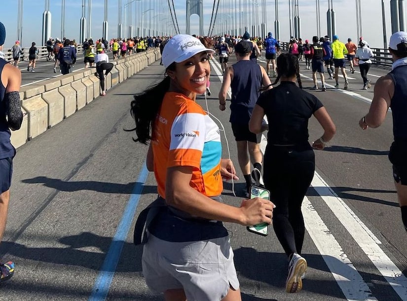 Tayshia Adams Shares First Post Since NYC Marathon, Calling It 'My