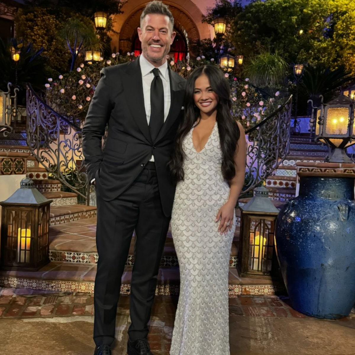See a First Look at Jenn Tran's Night 1 of 'The Bachelorette' — Find Out  Who Designed Her Custom Gown