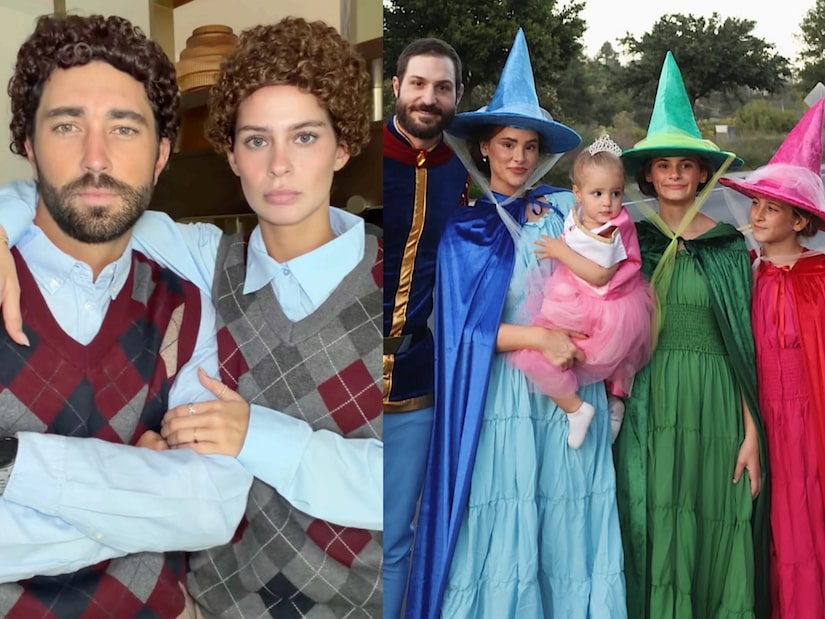 sachin and babi light blue dress Dress Like a Christmas Character